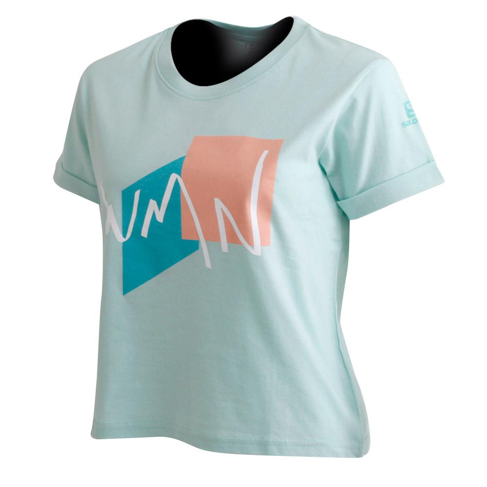 Salomon WMN CROPPED TEE Camisetas Mujer - Multicolor - Colombia (28469-NIPC)